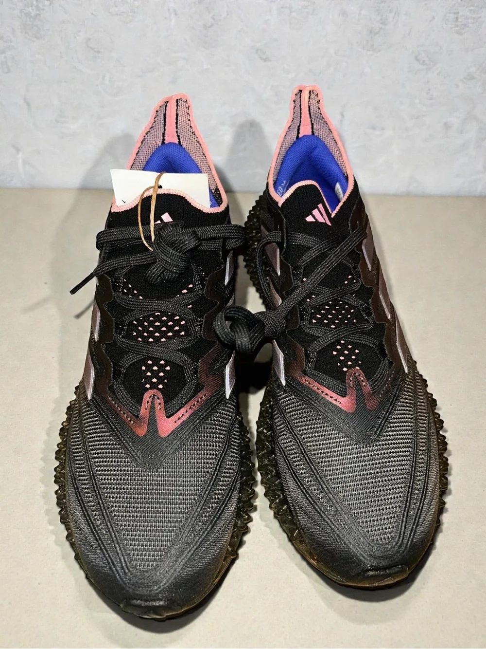 Adidas Women’s Black & Pink 4DFWD “Carbon Preloved Crimson Pink Spark Run’n shoe - Picture 3 of 6